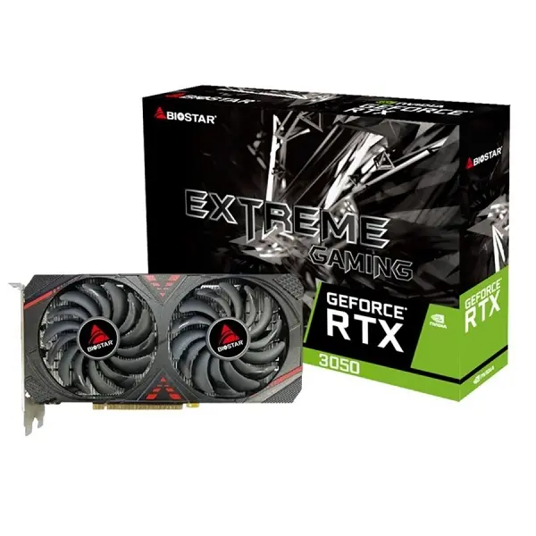 GPU RTX 3050 6GB BIOSTAR EXTREME GAMING